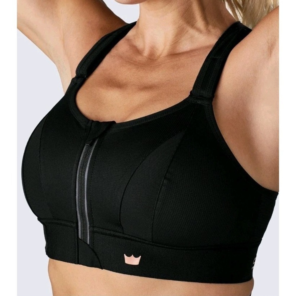SHEFIT ULTIMATE Black Sports Bra Size 2Luxe 2XL High Impact Mesh Laundry Bag